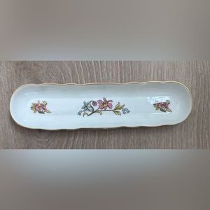 Aristocrat Bone‎ China|Handmade in England|Olive/Mint Dish